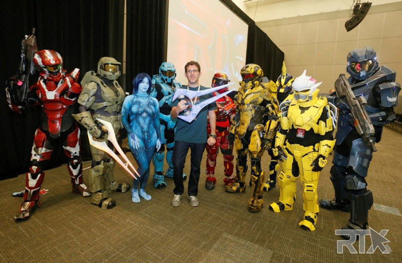RTX Halo cosplay