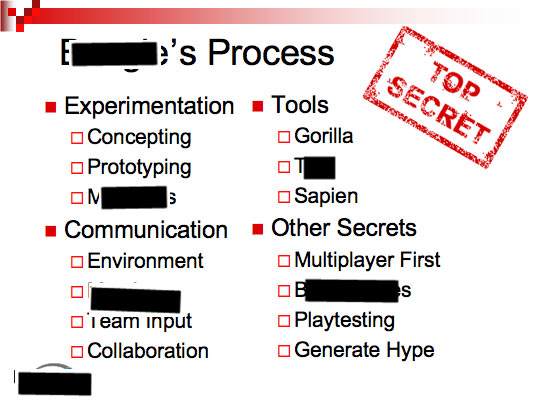 'Halo: Development Evolved' GDC 2003 Talk Slide 3